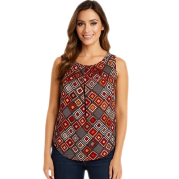 Nine West Suit Separates sleeveless top, M - Picture 1 of 6